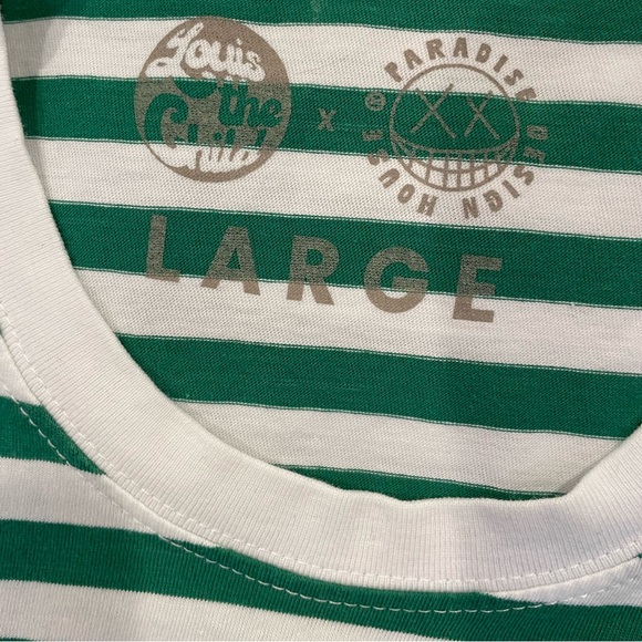 Louis the Child x Paradise Design House Limited Edition Rare Striped Green Shirt - Picture 7 of 7